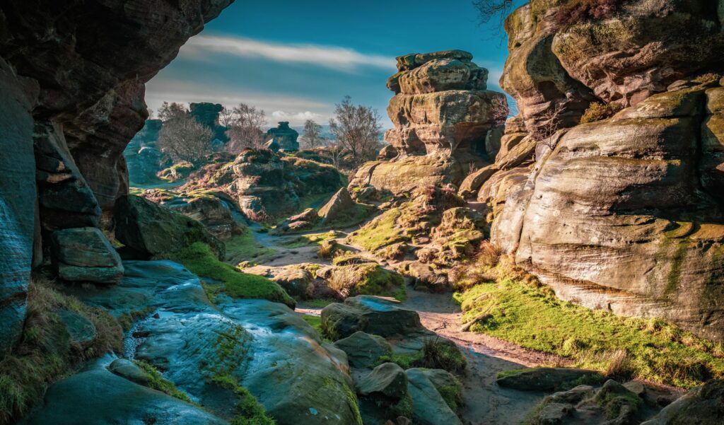 An ultimate UK staycation in 2021 to Brimham Rocks.