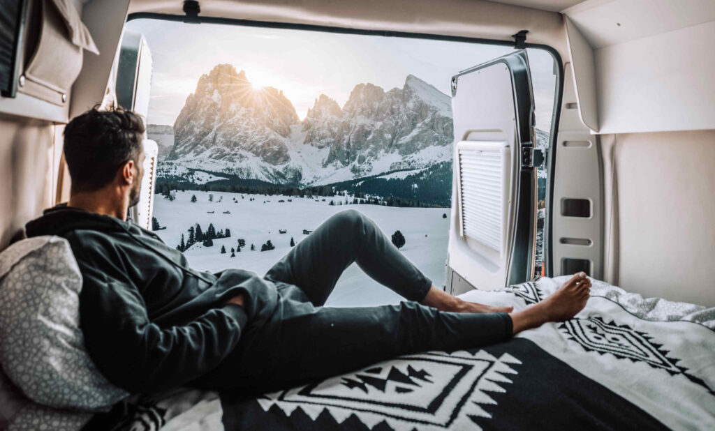winter camping