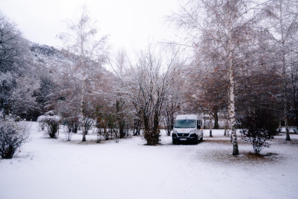 winter snow rv and campervan rental