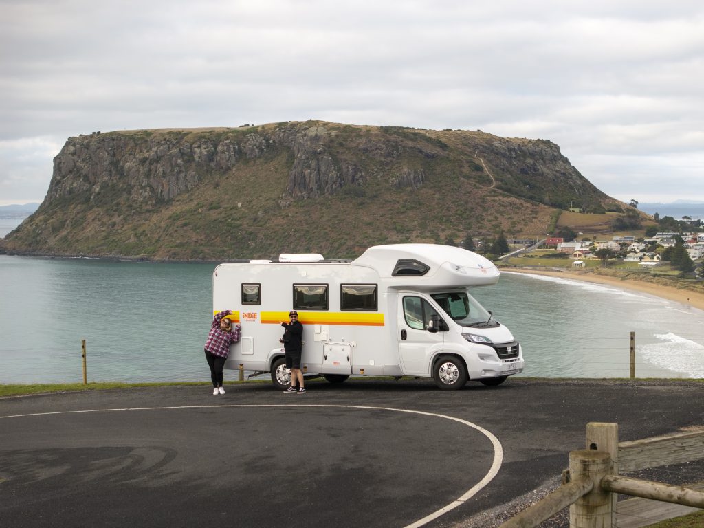 Road Trippers in Tasmania: Family on Indie Campers road trip in Australia