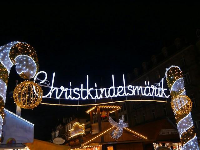 Strasbourg Christkindelsmärik Christmas market in the old town