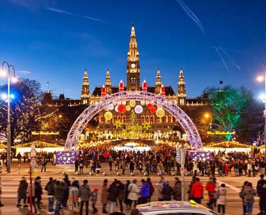 Salzburg Christkindlmarkt at Domplatz