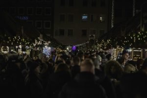 Christkindlesmarkt di Norimberga sul Hauptmarkt