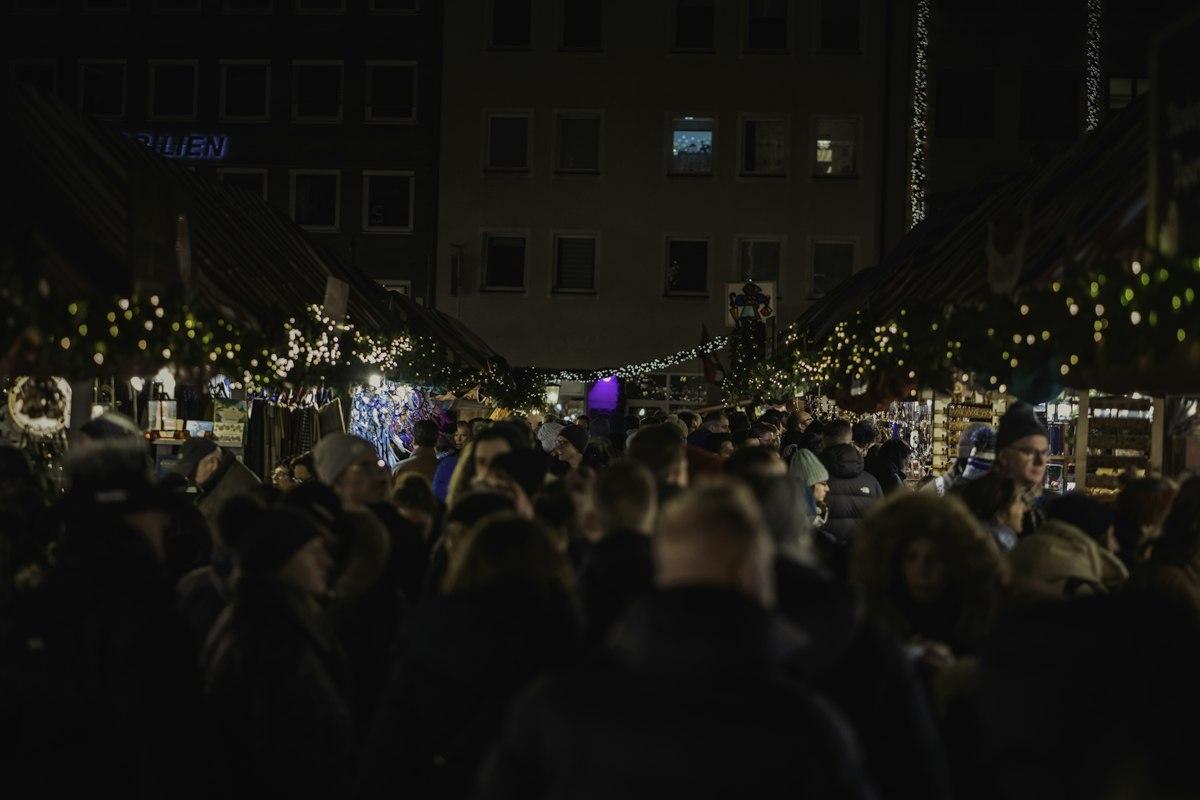 Nürnberger Christkindlesmarkt auf dem Hauptmarkt