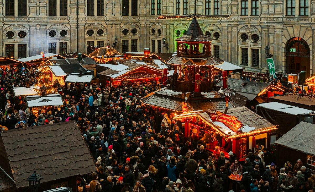 Münchner Christkindlmarkt am Marienplatz